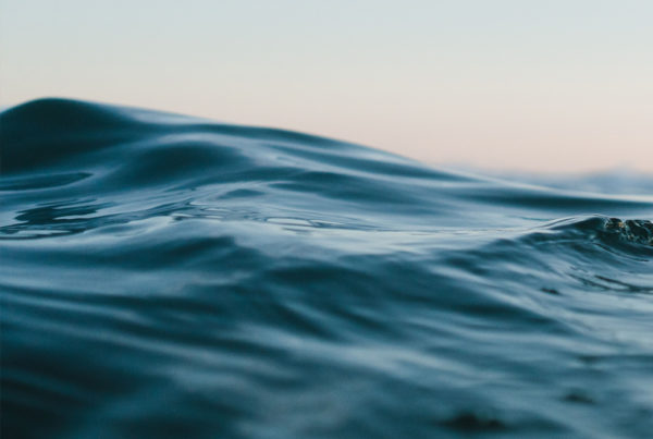 An image of the ocean representing life's many common questions