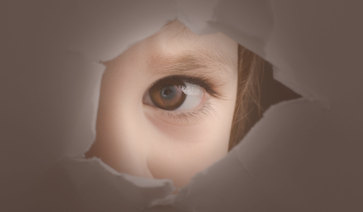 a child doubtful about whether or not to trust you