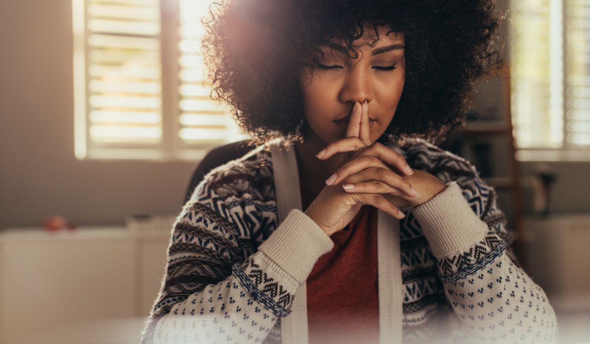 Woman using non-violence to change the world.