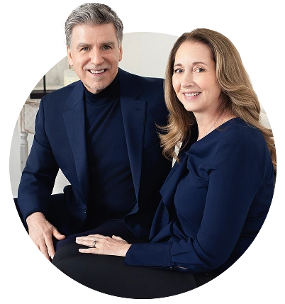 rob and deb in formal wear